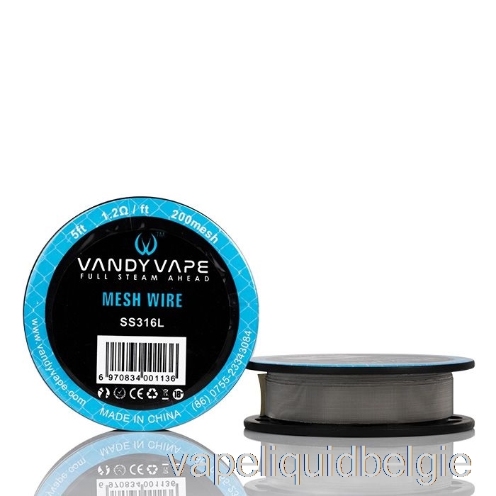 Vape België Vandy Vape Mesh Draadspoelen - 5 Voet 1.2ohm 200mesh Ss316l